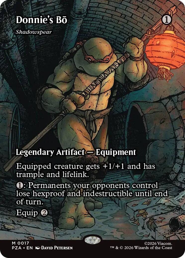 Donnie's Bo - Shadowspear (Borderless) [Teenage Mutant Ninja Turtles Eternal-Legal] | Exor Games New Glasgow