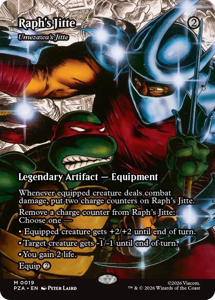Raph's Jitte - Umezawa's Jitte (Borderless) [Teenage Mutant Ninja Turtles Eternal-Legal] | Exor Games New Glasgow