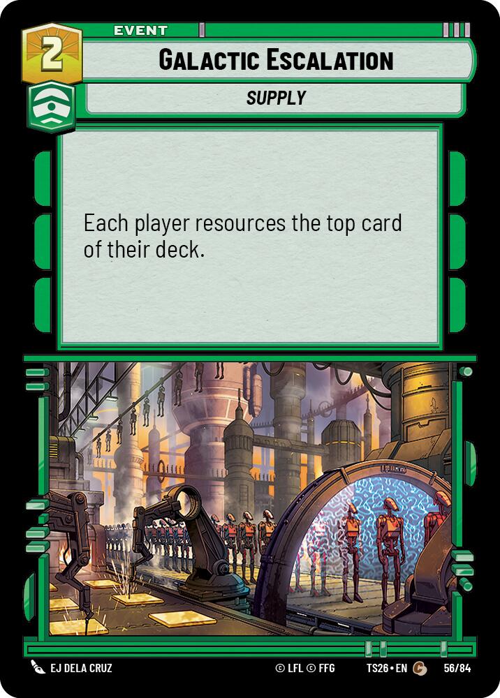 Galactic Escalation (58/64) (58/64) [Twin Suns] | Exor Games New Glasgow
