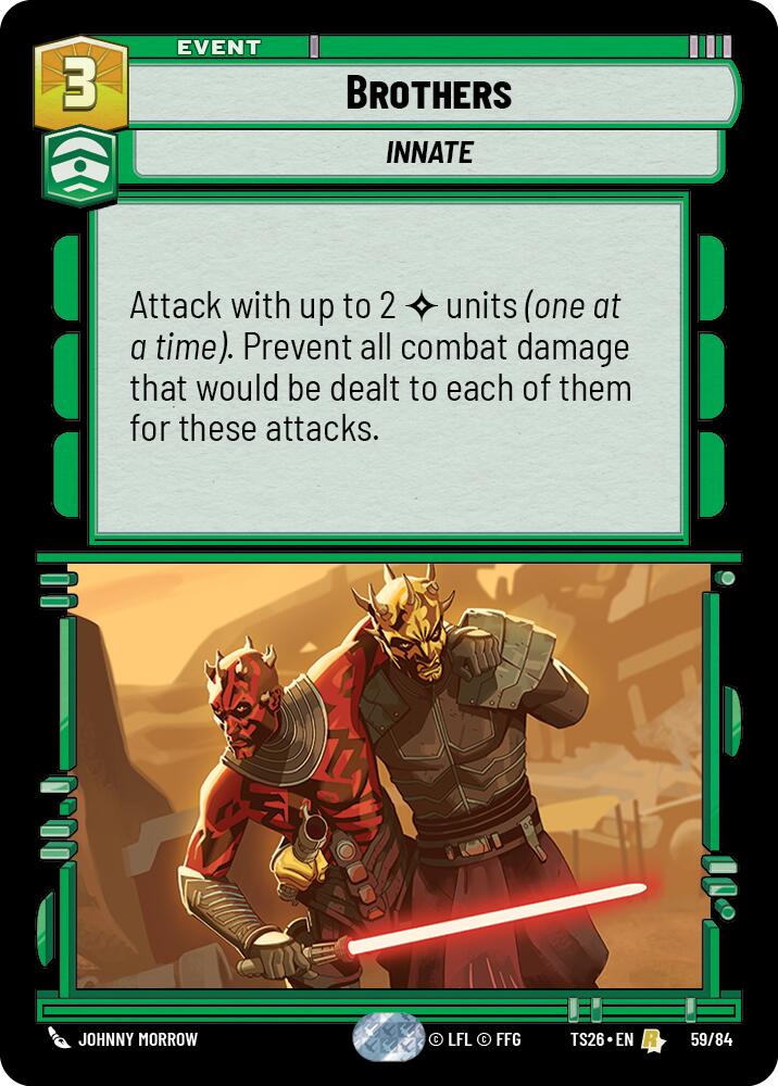 Brothers (59/64) (59/64) [Twin Suns] | Exor Games New Glasgow
