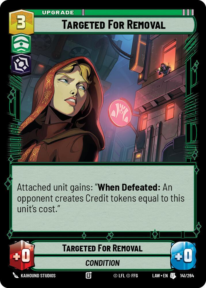 Targeted for Removal (141/264) (141/264) [A Lawless Time] | Exor Games New Glasgow