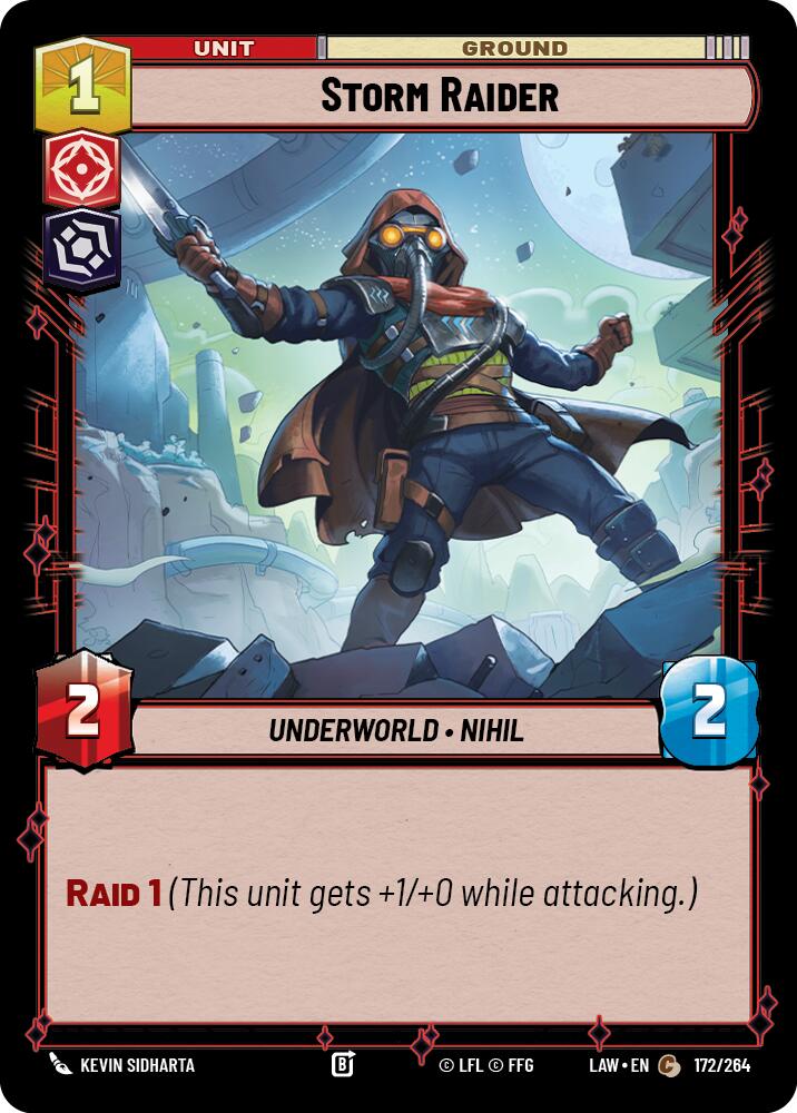 Storm Raider (172/264) (172/264) [A Lawless Time] | Exor Games New Glasgow
