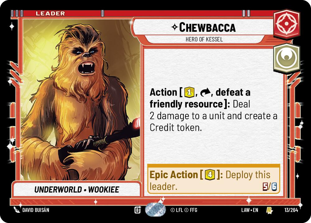 Chewbacca - Hero of Kessel (13/264) (13/264) [A Lawless Time] | Exor Games New Glasgow