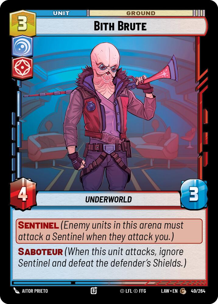 Bith Brute (49/264) (49/264) [A Lawless Time] | Exor Games New Glasgow