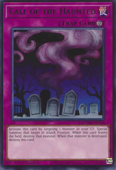 Call of the Haunted [MZMU-EN118] Rare | Exor Games New Glasgow