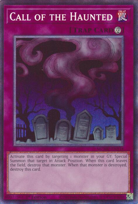 Call of the Haunted (Collector's Rare) [MZMU-EN118] Collector's Rare | Exor Games New Glasgow