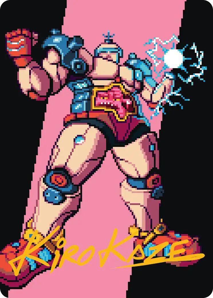 Krang, the All-Powerful Art Card (Gold-Stamped Signature) [Teenage Mutant Ninja Turtles Art Series] | Exor Games New Glasgow