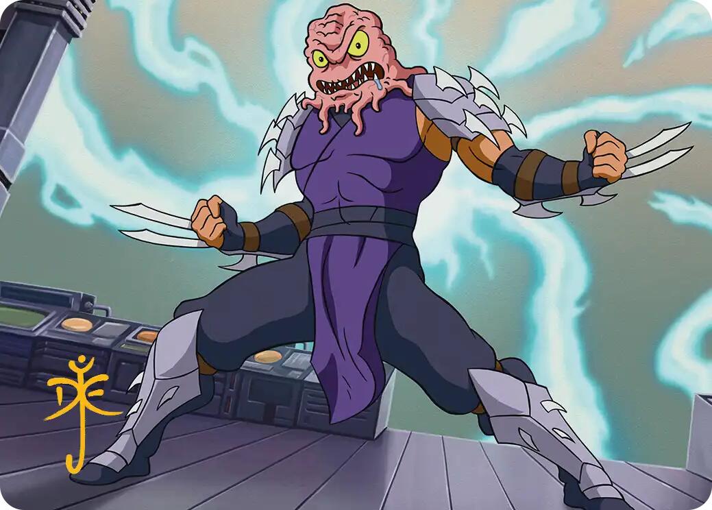 Krang & Shredder Art Card (Gold-Stamped Signature) [Teenage Mutant Ninja Turtles Art Series] | Exor Games New Glasgow