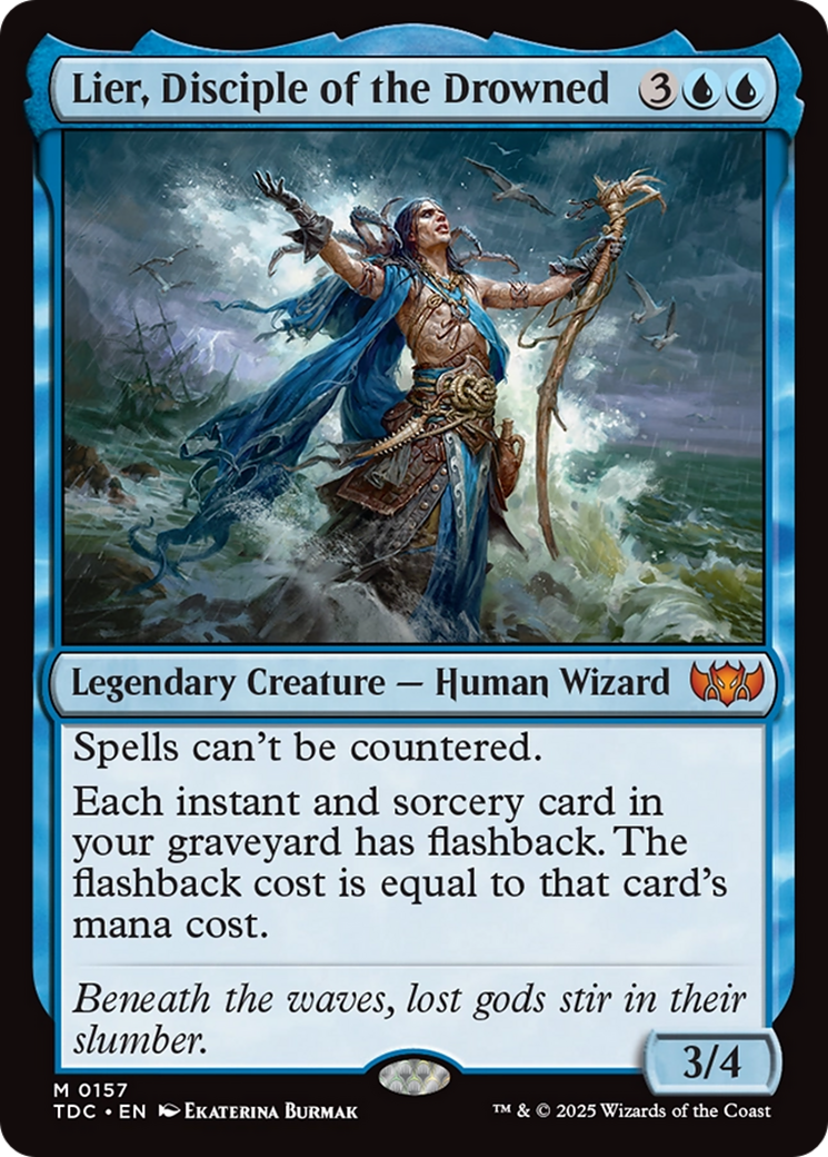 Lier, Disciple of the Drowned [Tarkir: Dragonstorm Commander] | Exor Games New Glasgow