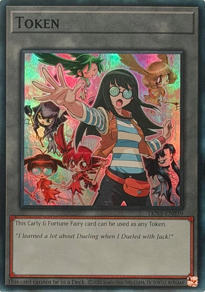 Token: Carly & Fortune Fairy [TKN5-EN039] Super Rare | Exor Games New Glasgow