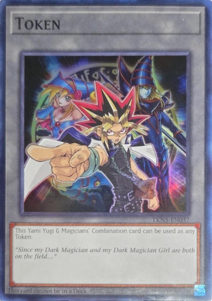Token: Yami Yugi & Magicians Combination [TKN4-EN037] Super Rare | Exor Games New Glasgow