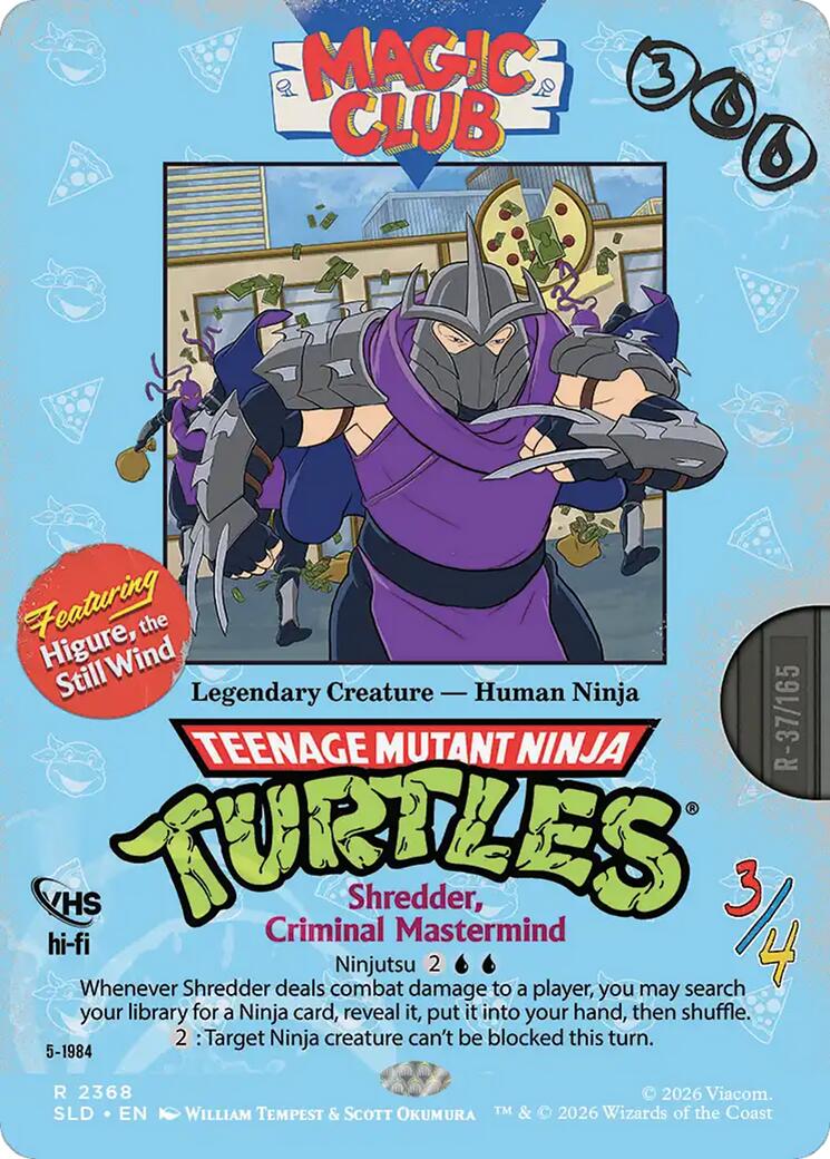 Shredder, Criminal Mastermind - Higure, the Still Wind [Secret Lair Drop Series] | Exor Games New Glasgow