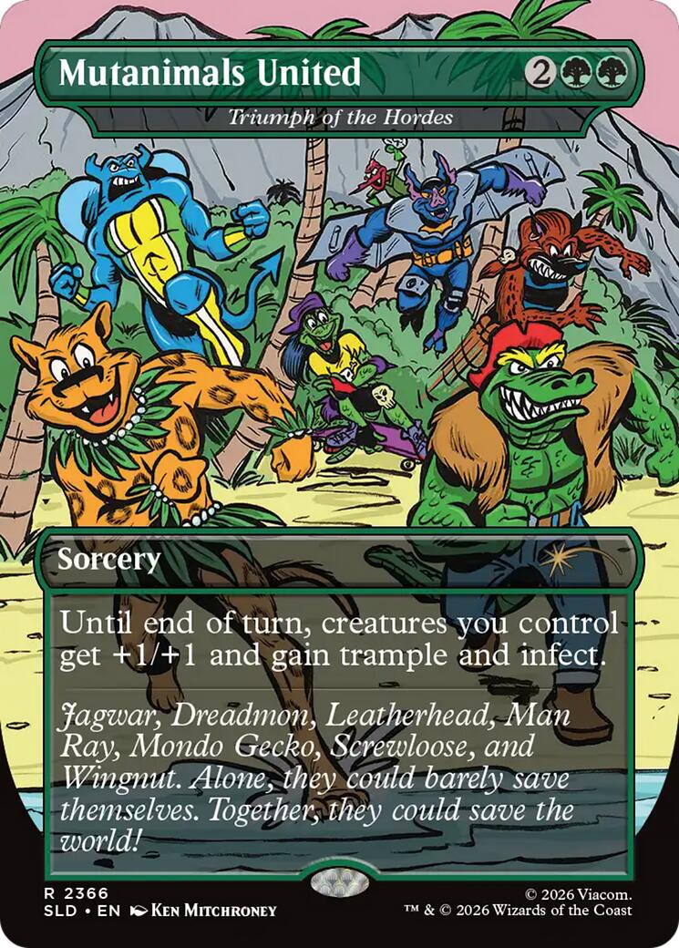 Mutanimals United - Triumph of the Hordes [Secret Lair Drop Series] | Exor Games New Glasgow