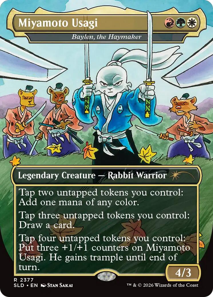 Miyamoto Usagi - Baylen, the Haymaker [Secret Lair Drop Series] | Exor Games New Glasgow