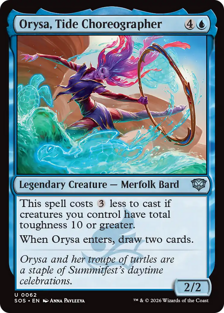 Orysa, Tide Choreographer [Secrets of Strixhaven] | Exor Games New Glasgow