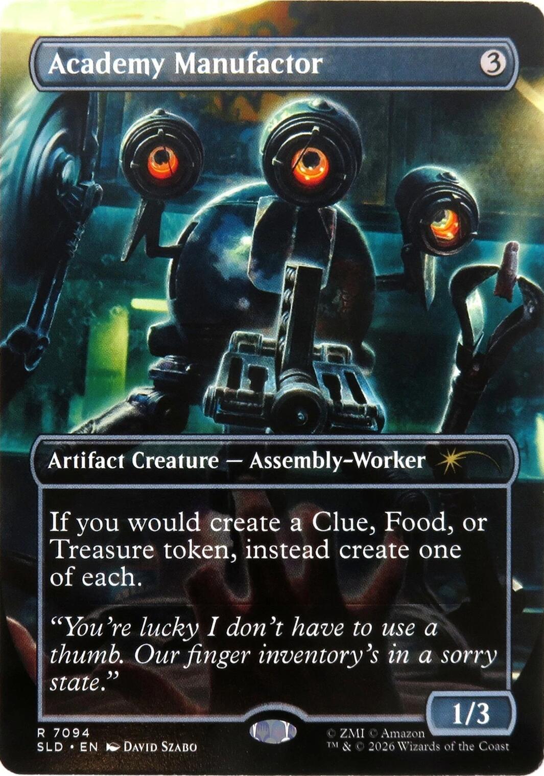 Academy Manufactor (7094) [Secret Lair Drop Series] | Exor Games New Glasgow