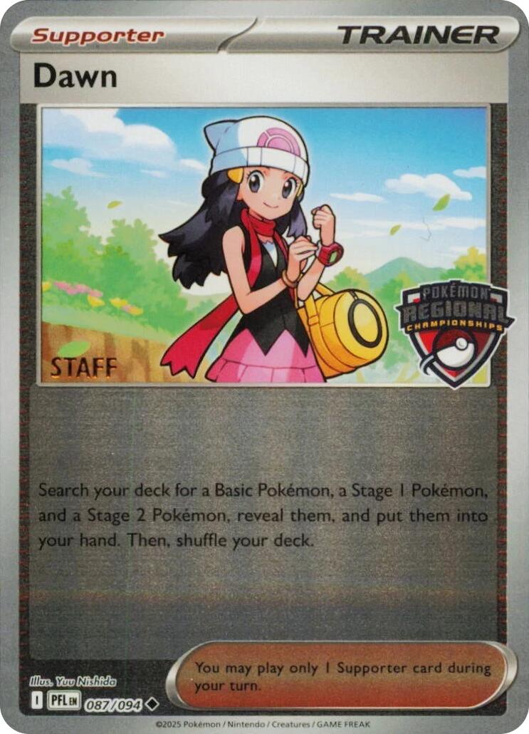 Dawn (087/094) (Regional Championship) [Staff] [League & Championship Cards] | Exor Games New Glasgow