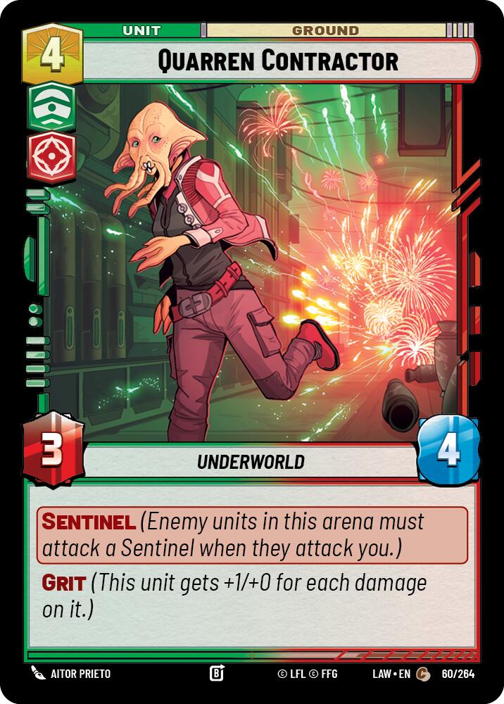 Quarren Contractor (60/264) (60/264) [A Lawless Time] | Exor Games New Glasgow