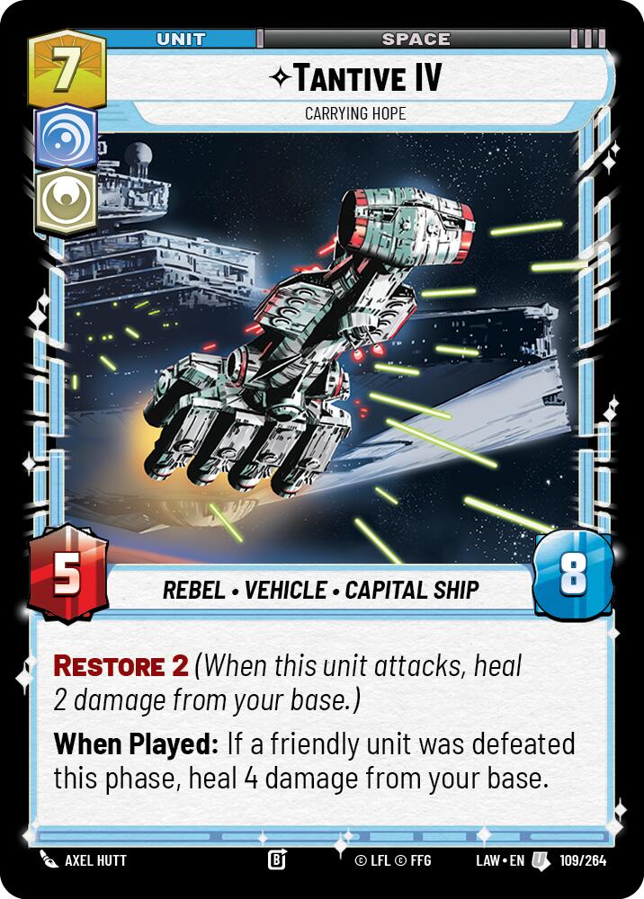 Tantive IV - Carrying Hope (109/264) (109/264) [A Lawless Time] | Exor Games New Glasgow