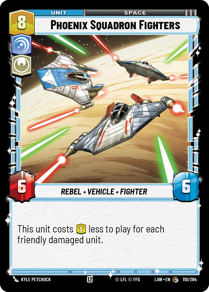 Phoenix Squadron Fighters (110/264) (110/264) [A Lawless Time] | Exor Games New Glasgow