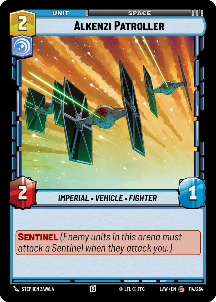 Alkenzi Patroller (114/264) (114/264) [A Lawless Time] | Exor Games New Glasgow