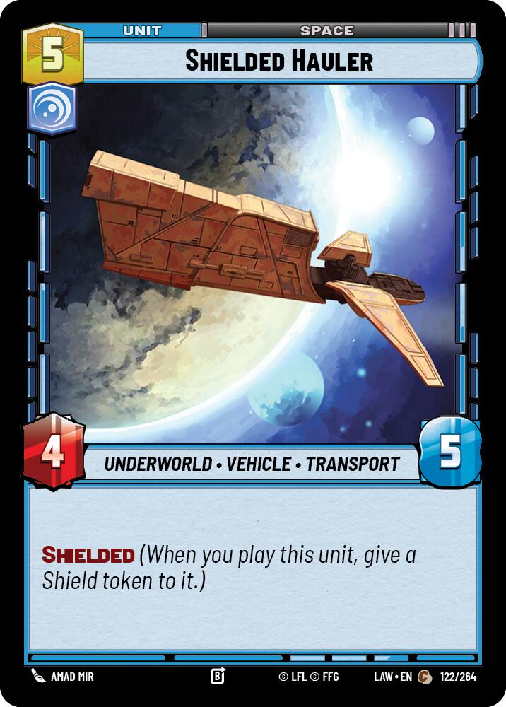 Shielded Hauler (122/264) (122/264) [A Lawless Time] | Exor Games New Glasgow