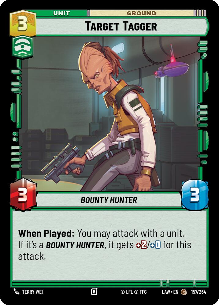 Target Tagger (157/264) (157/264) [A Lawless Time] | Exor Games New Glasgow