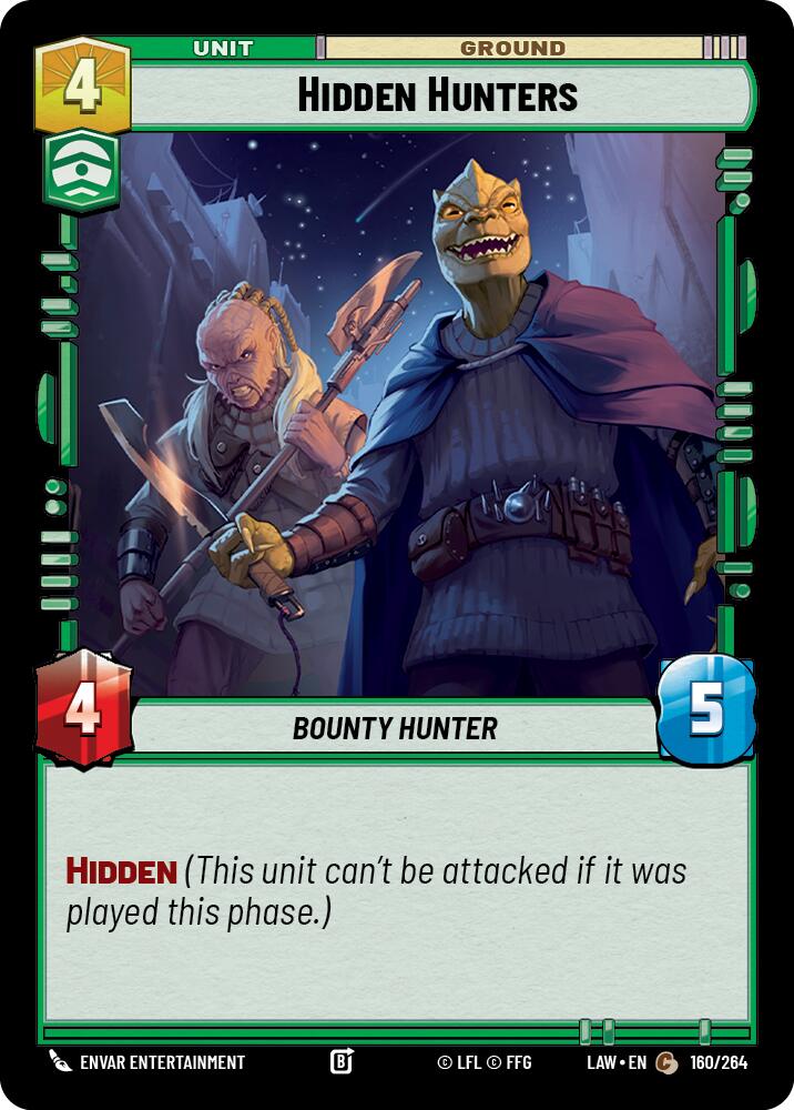 Hidden Hunters (160/264) (160/264) [A Lawless Time] | Exor Games New Glasgow