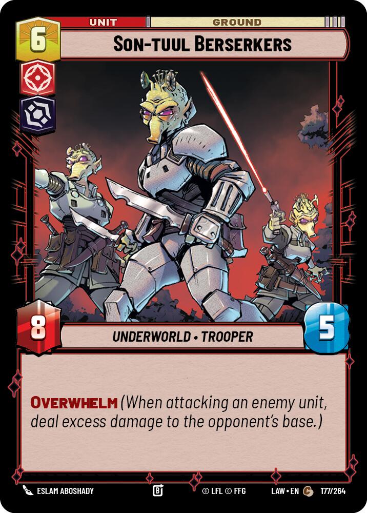 Son-tuul Berserkers (177/264) (177/264) [A Lawless Time] | Exor Games New Glasgow