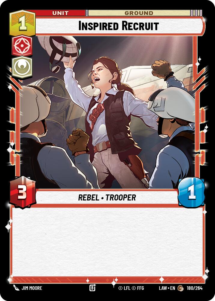 Inspired Recruit (180/264) (180/264) [A Lawless Time] | Exor Games New Glasgow