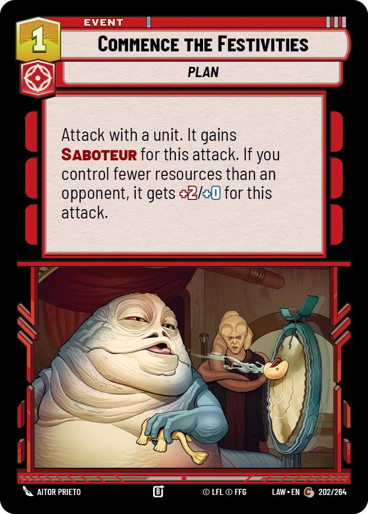 Commence the Festivities (202/264) (202/264) [A Lawless Time] | Exor Games New Glasgow