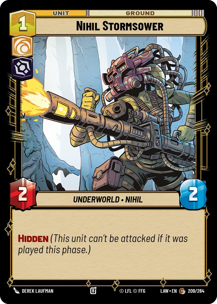 Nihil Stormsower (209/264) (209/264) [A Lawless Time] | Exor Games New Glasgow