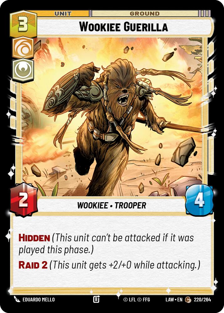 Wookiee Guerilla (220/264) (220/264) [A Lawless Time] | Exor Games New Glasgow