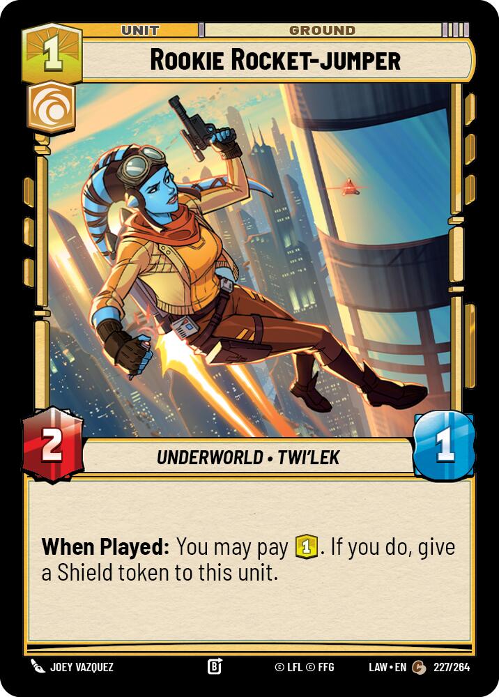 Rookie Rocket-Jumper (227/264) (227/264) [A Lawless Time] | Exor Games New Glasgow