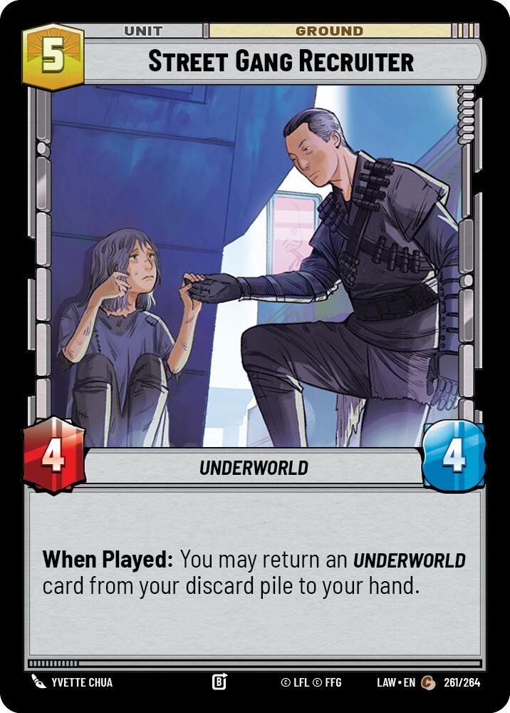 Street Gang Recruiter (261/264) (261/264) [A Lawless Time] | Exor Games New Glasgow