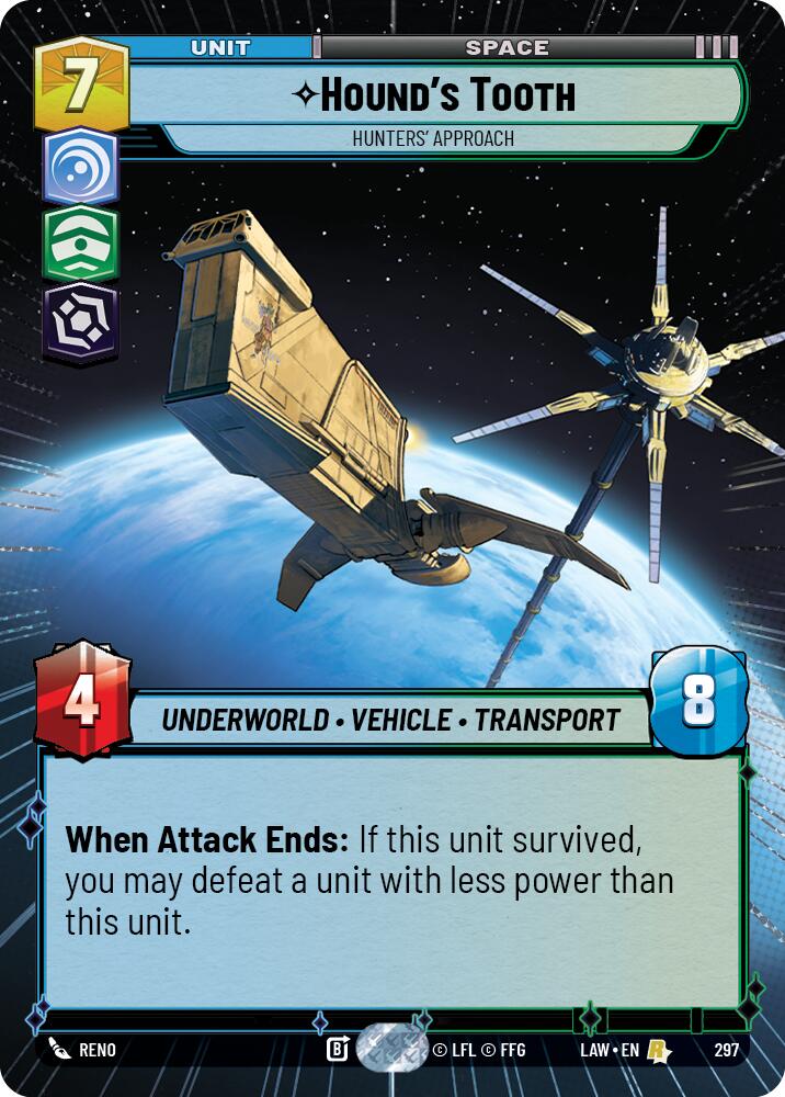 Hound's Tooth - Hunters' Approach (297) (Hyperspace) (297) [A Lawless Time] | Exor Games New Glasgow