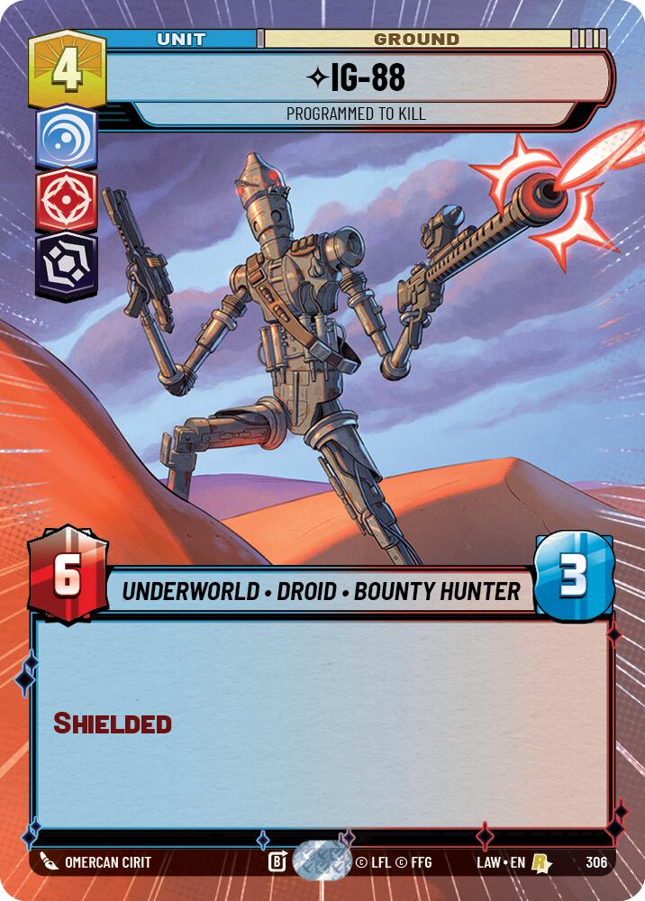 IG-88 - Programmed to Kill (306) (Hyperspace) (306) [A Lawless Time] | Exor Games New Glasgow