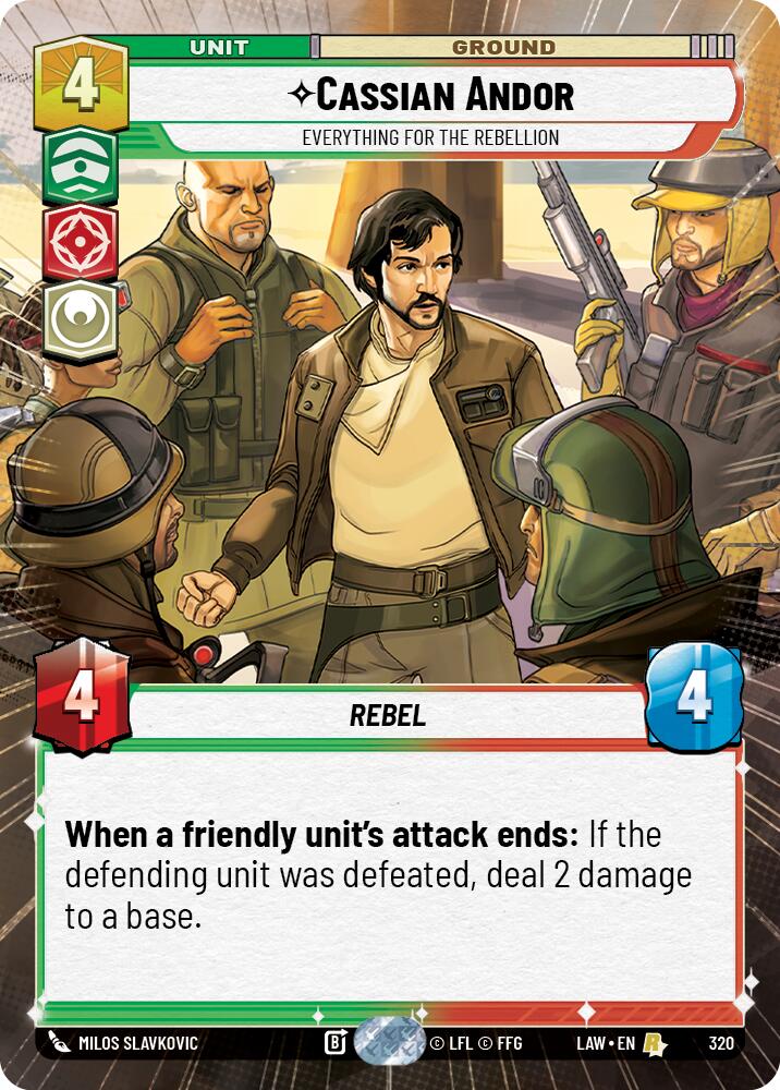 Cassian Andor - Everything for the Rebellion (320) (Hyperspace) (320) [A Lawless Time] | Exor Games New Glasgow