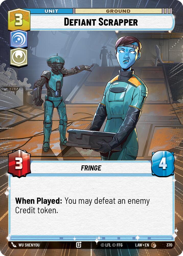 Defiant Scrapper (370) (Hyperspace) (370) [A Lawless Time] | Exor Games New Glasgow