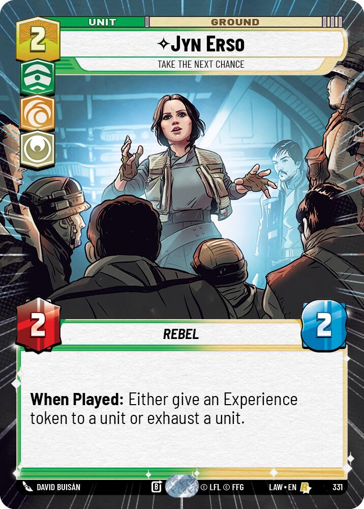 Jyn Erso - Take the Next Chance (331) (Hyperspace) (331) [A Lawless Time] | Exor Games New Glasgow