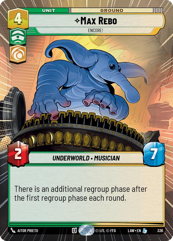 Max Rebo - Encore! (336) (Hyperspace) (336) [A Lawless Time] | Exor Games New Glasgow
