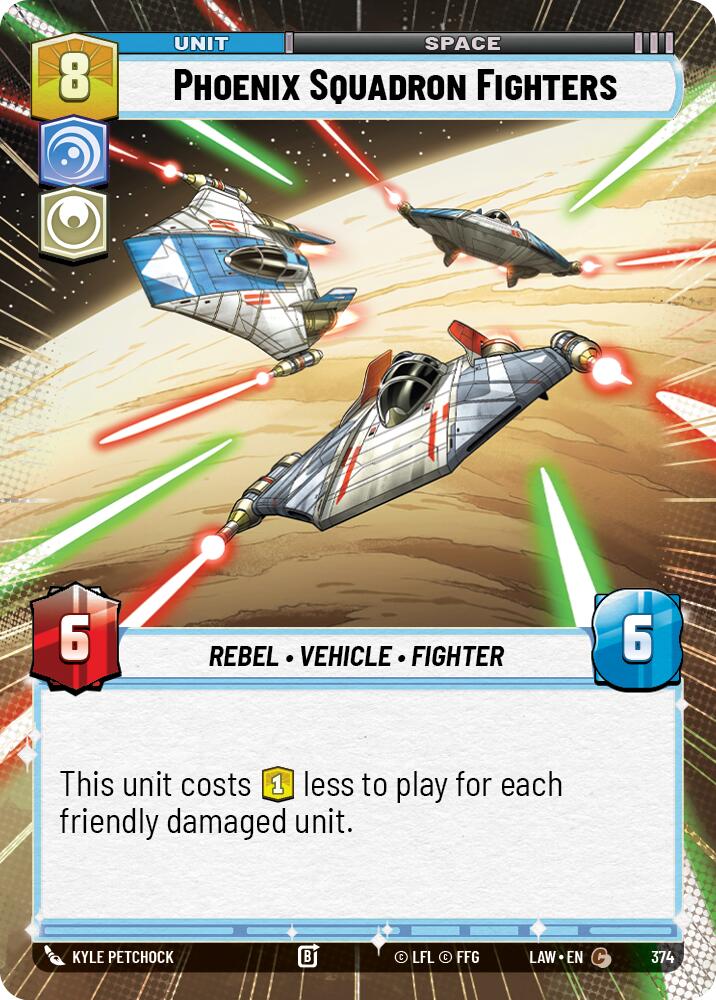 Phoenix Squadron Fighters (374) (Hyperspace) (374) [A Lawless Time] | Exor Games New Glasgow