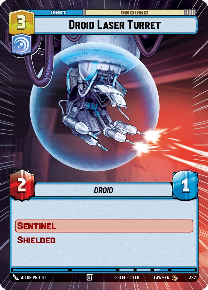 Droid Laser Turret (382) (Hyperspace) (382) [A Lawless Time] | Exor Games New Glasgow