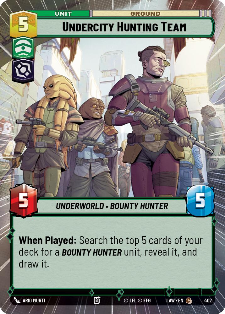 Undercity Hunting Team (402) (Hyperspace) (402) [A Lawless Time] | Exor Games New Glasgow