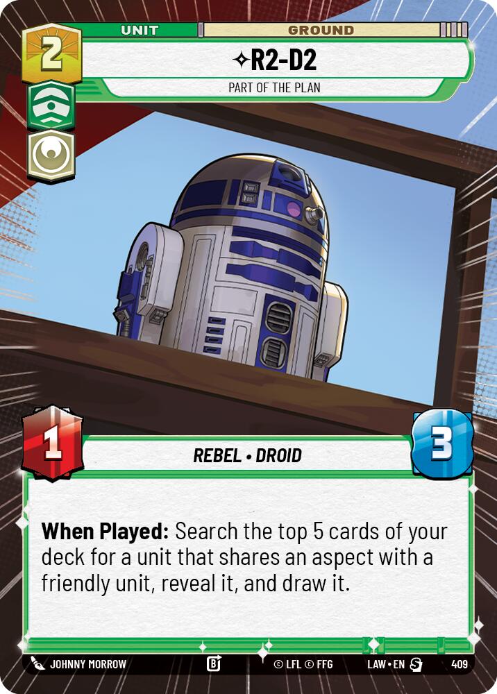 R2-D2 - Part of the Plan (409) (Hyperspace) (409) [A Lawless Time] | Exor Games New Glasgow