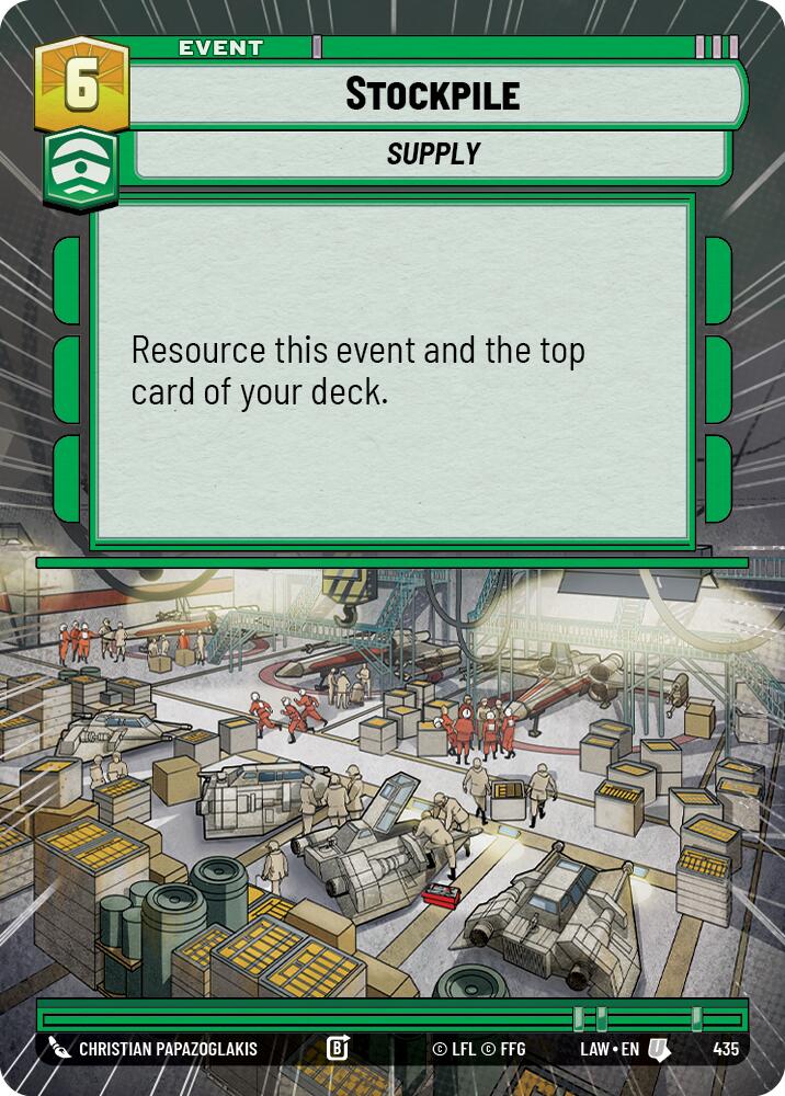 Stockpile (435) (Hyperspace) (435) [A Lawless Time] | Exor Games New Glasgow