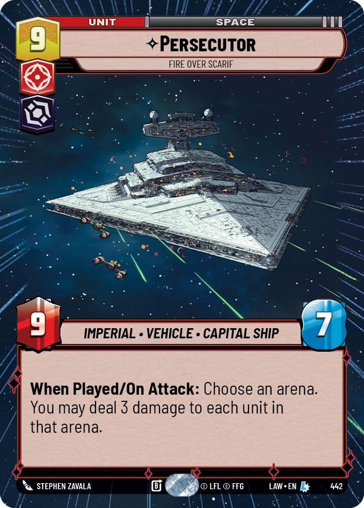 Persecutor - Fire Over Scarif (442) (Hyperspace) (442) [A Lawless Time] | Exor Games New Glasgow