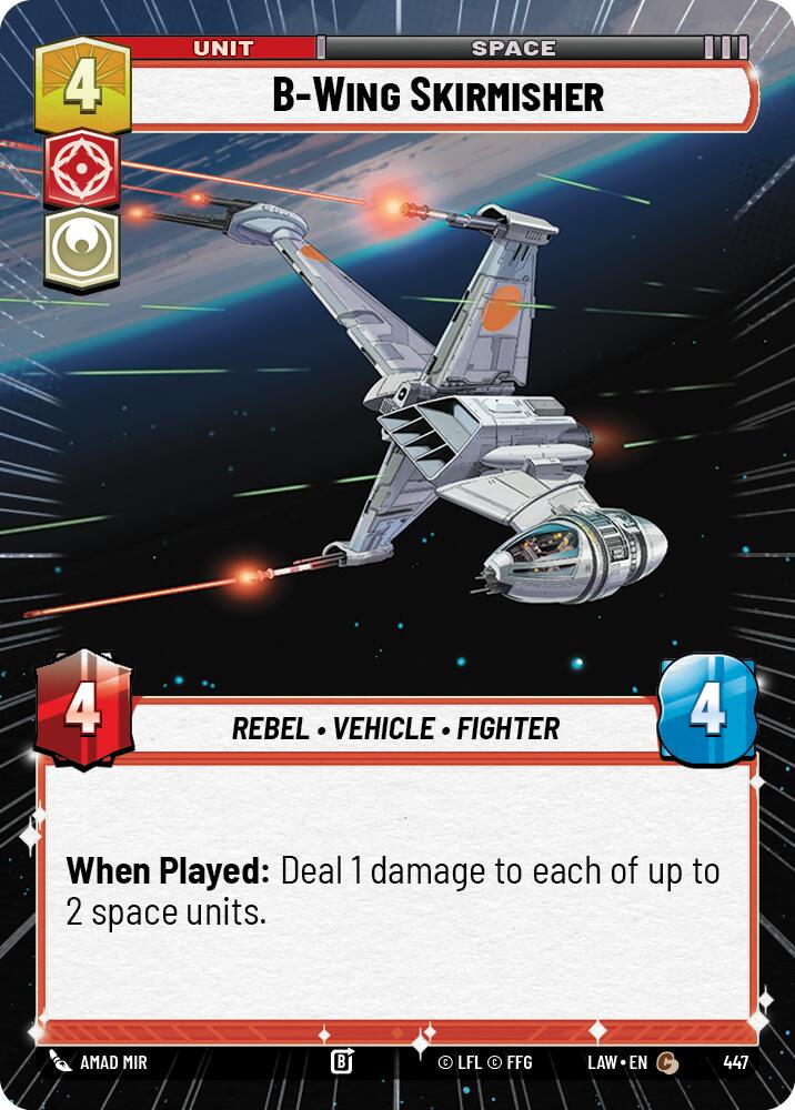 B-Wing Skirmisher (447) (Hyperspace) (447) [A Lawless Time] | Exor Games New Glasgow
