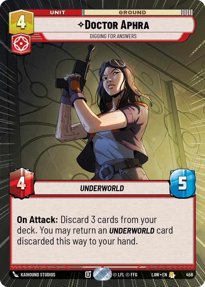 Doctor Aphra - Digging for Answers (458) (Hyperspace) (458) [A Lawless Time] | Exor Games New Glasgow