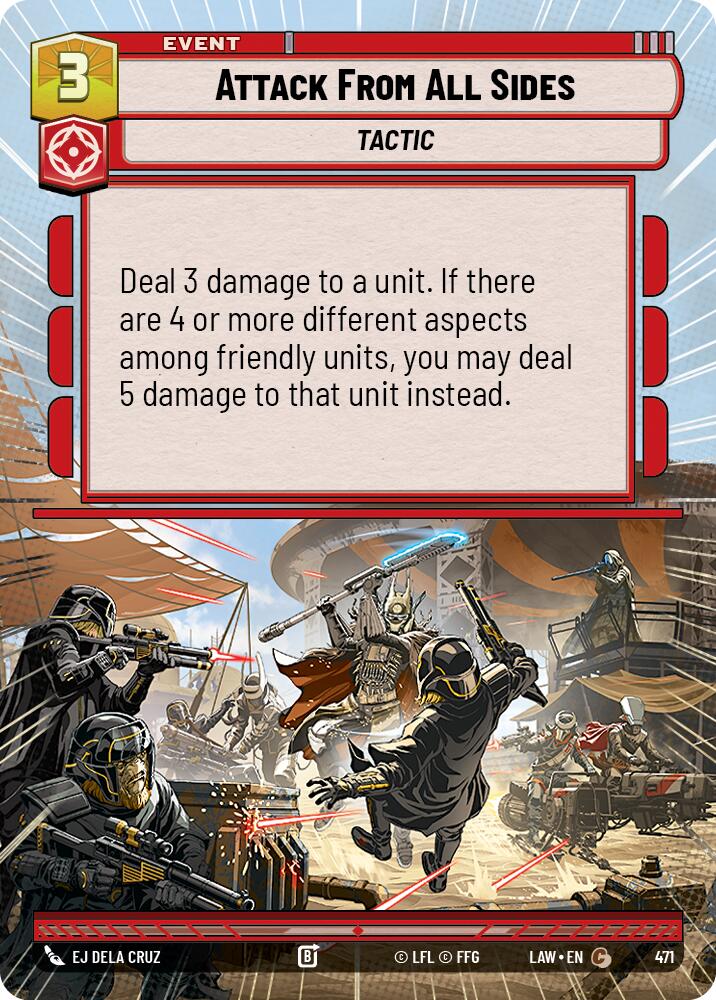Attack From All Sides (471) (Hyperspace) (471) [A Lawless Time] | Exor Games New Glasgow